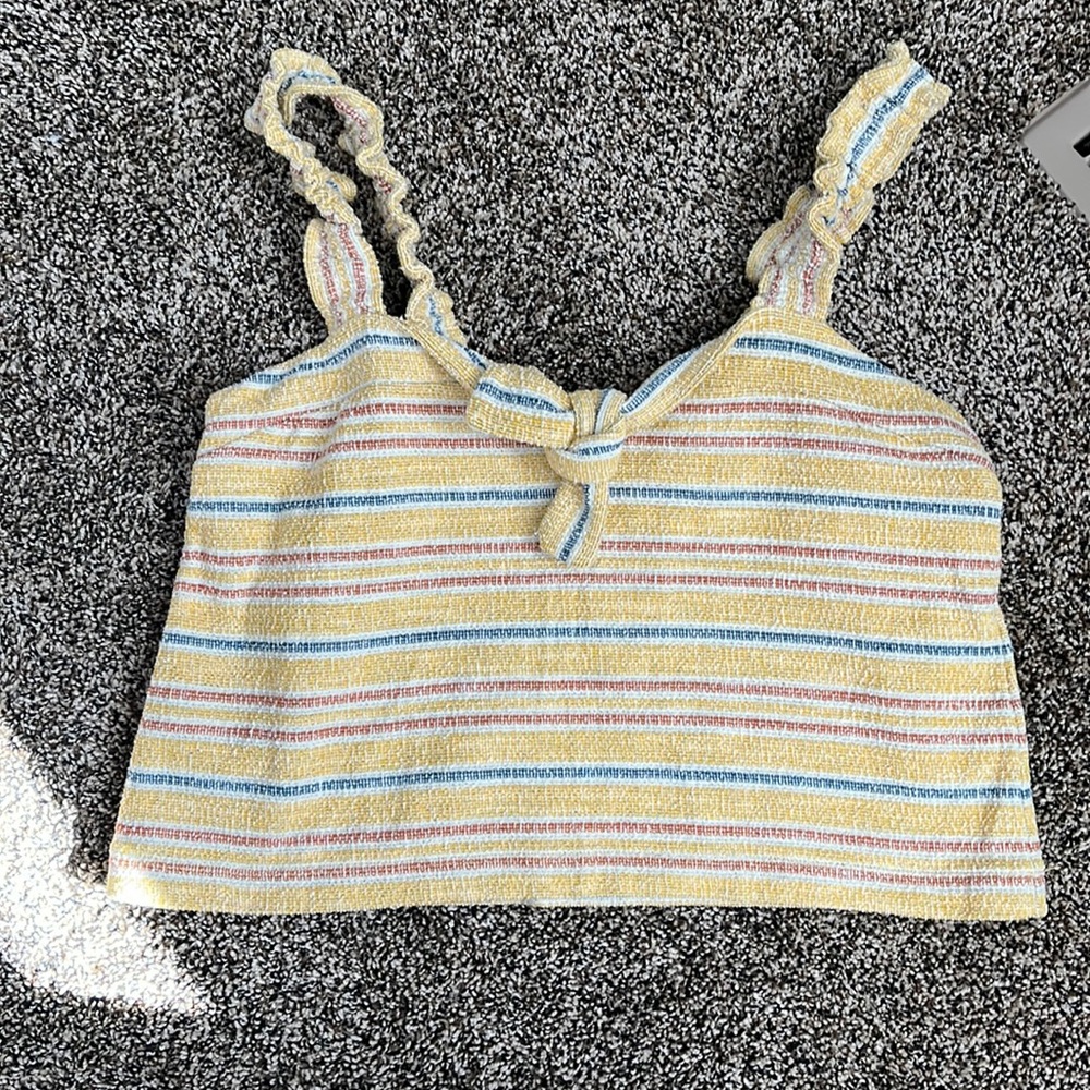 Madewell Striped Knit Tank Top, NWOT - Picture 1 of 6